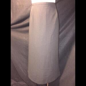 Karen Scott woman black skirt vintage 20 wide